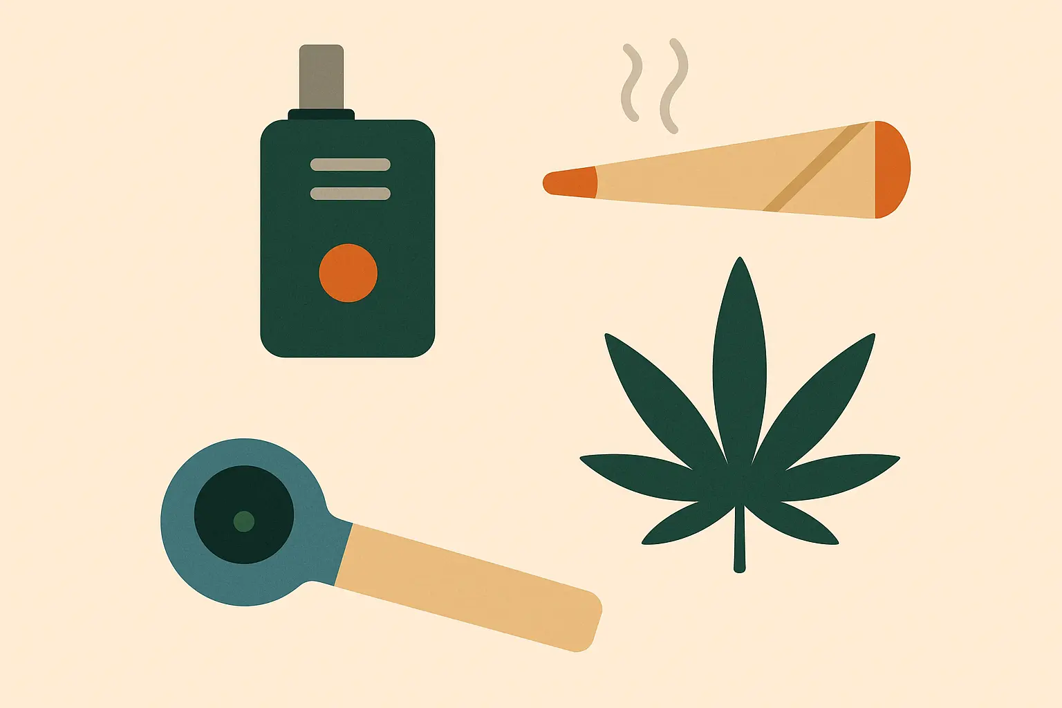 Cannabis smoking methods and equipment