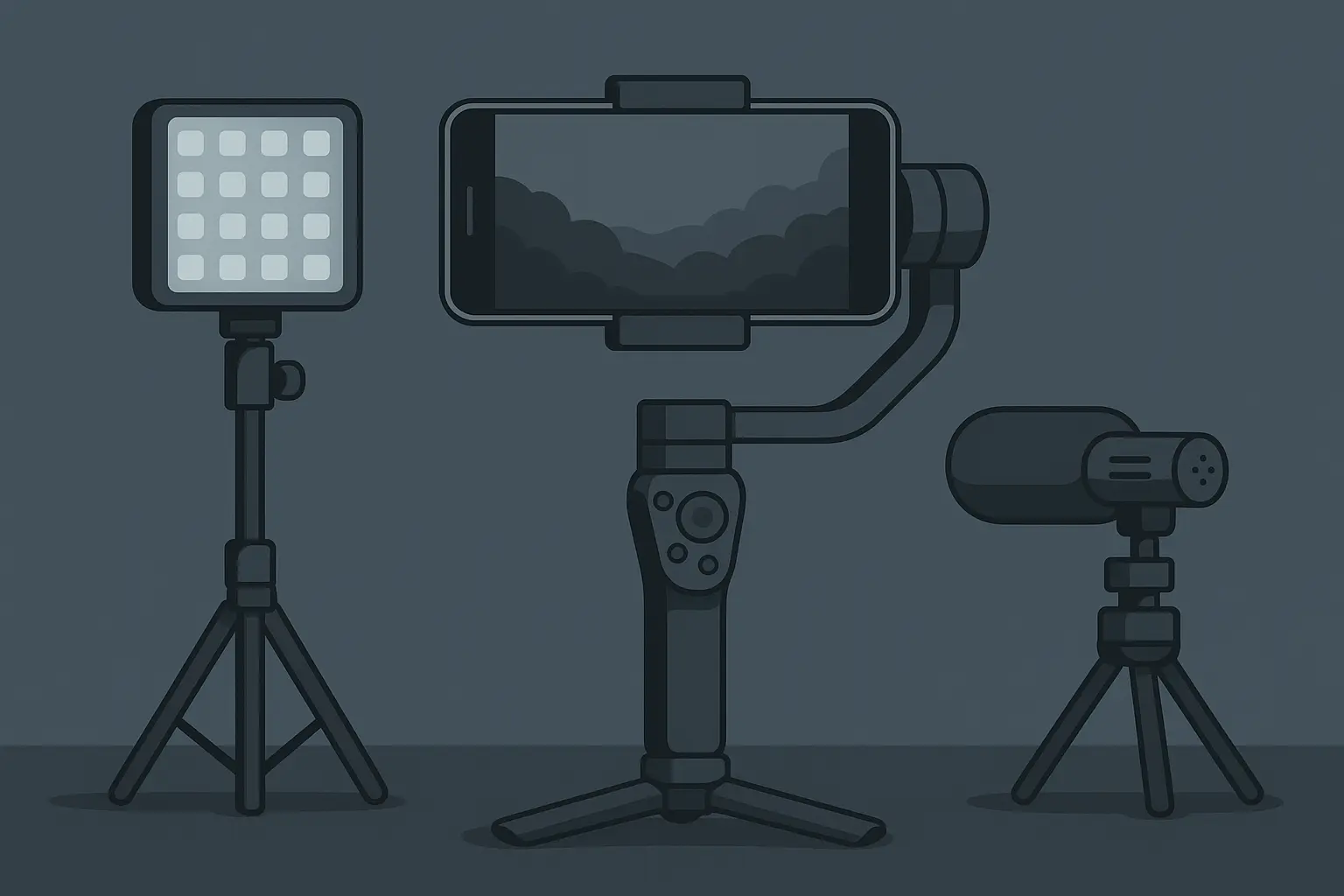 Video recording specialist phones showing professional video features and stabilization