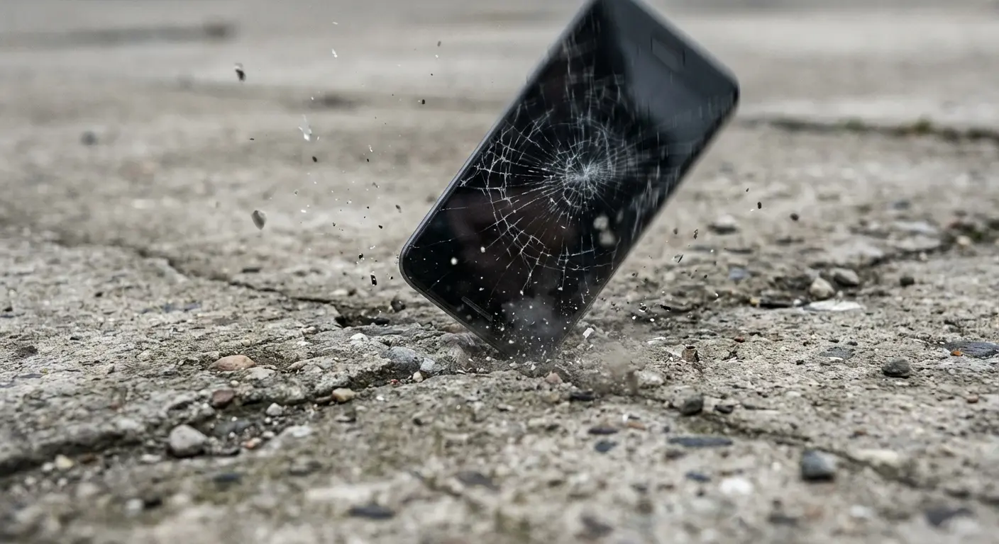 Phone screen protector impact test