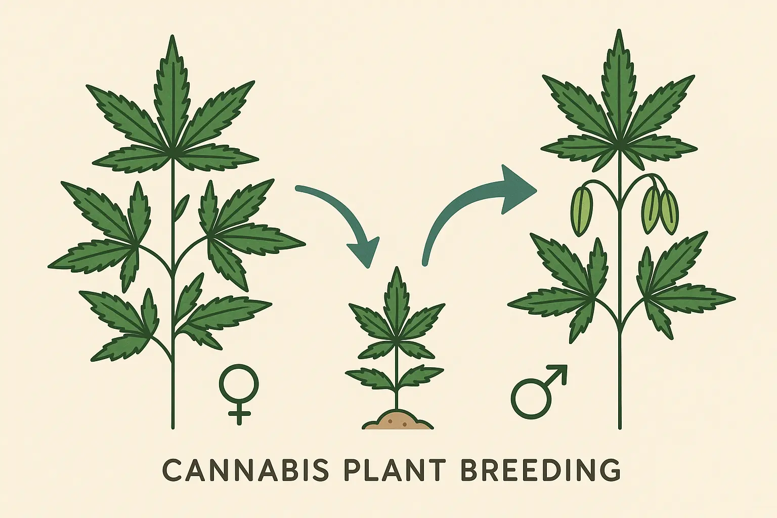 Cannabis Plant Growing Lemon Haze