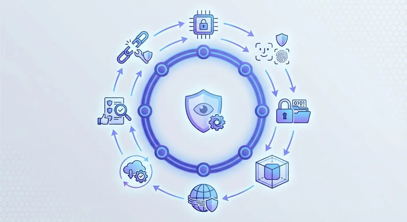 iOS privacy and security settings menu