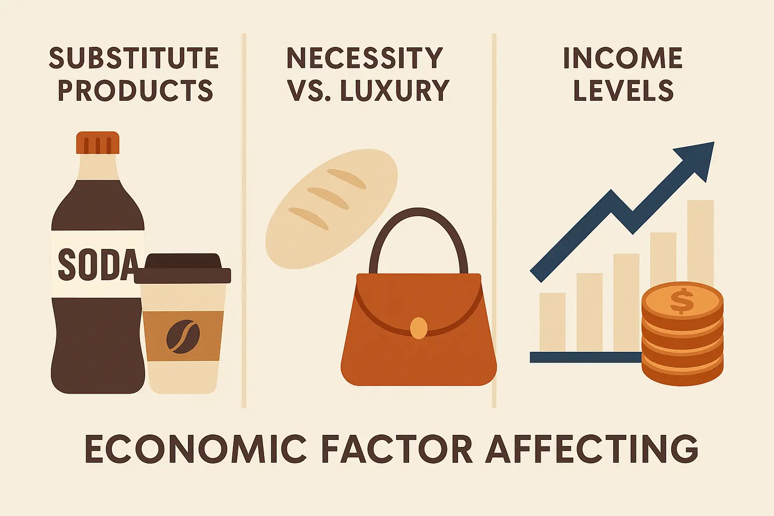 Economic factors affecting price elasticity