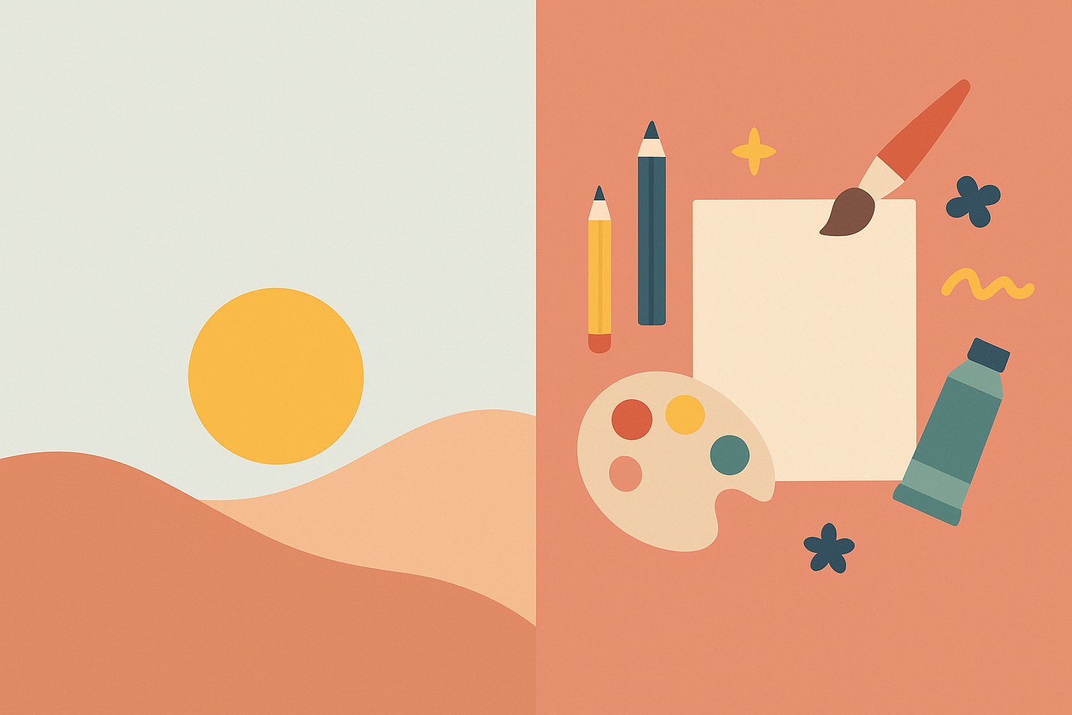 Winter landscape wallpaper showing snowy mountains