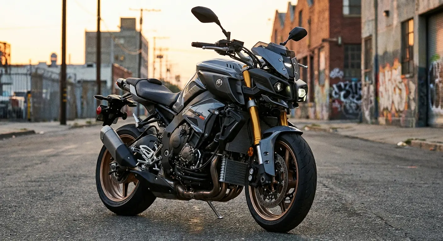 Yamaha MT-10 naked sport motorcycle