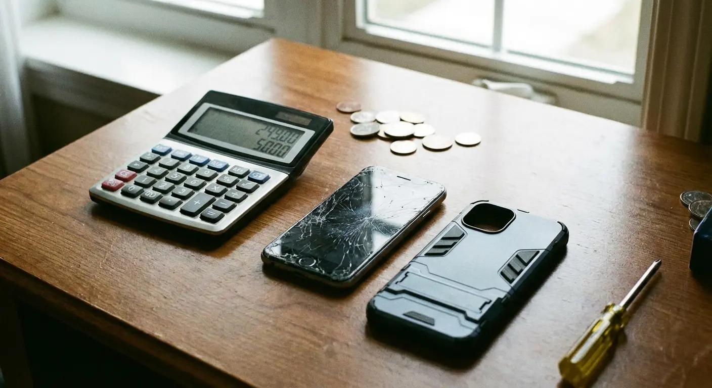 Cost comparison chart repair versus protection