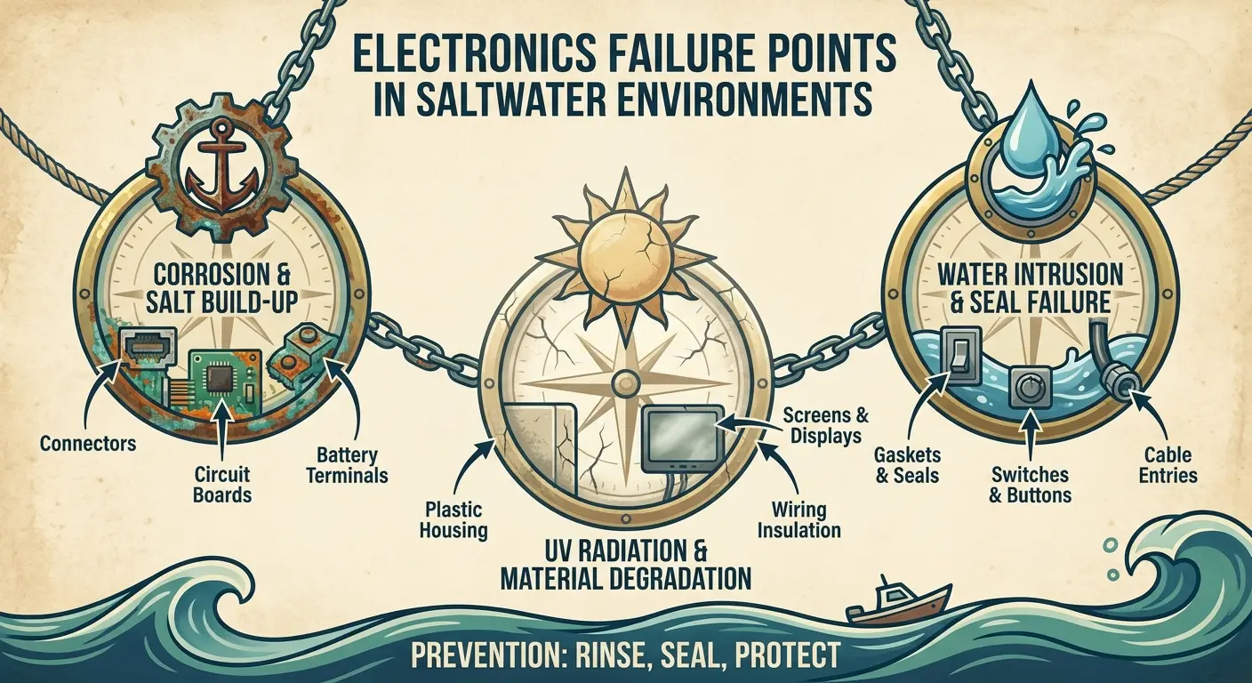 Marine electronics and tech gear