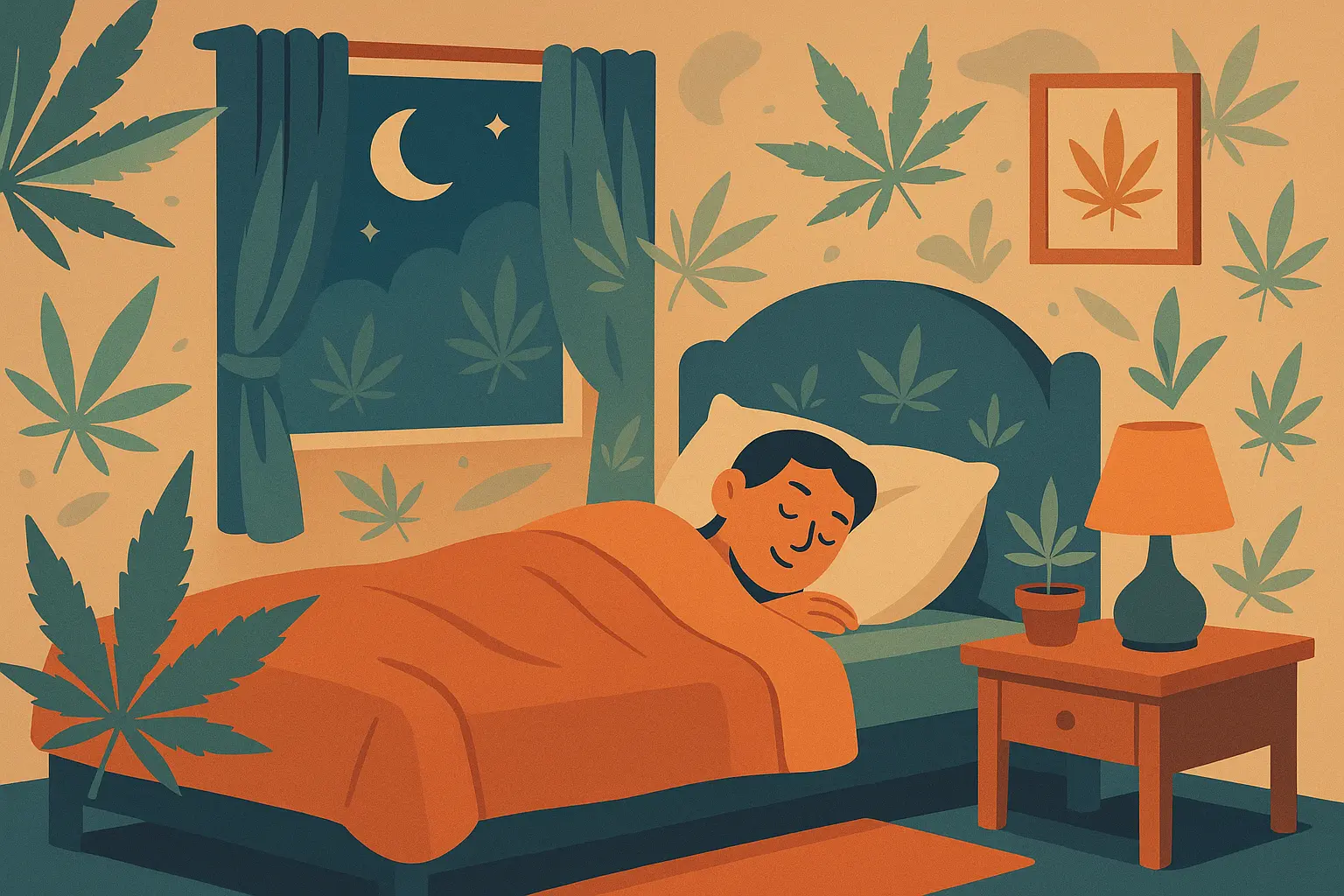 Sleep-related anxiety relief strains