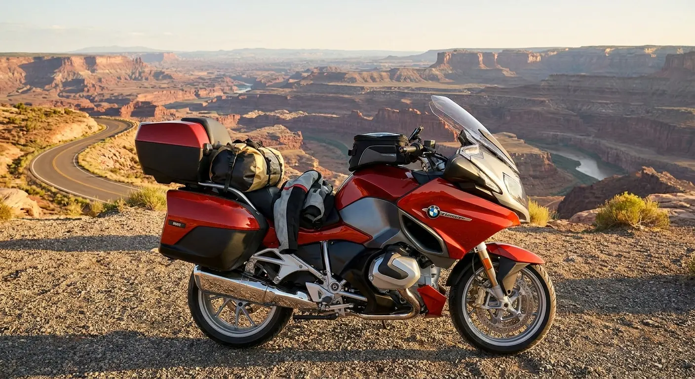 BMW R 1250 RT sport touring motorcycle