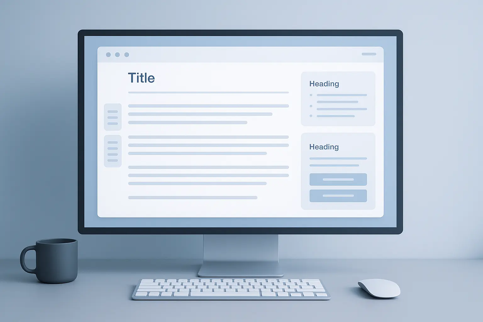Person using computer to write eulogy
