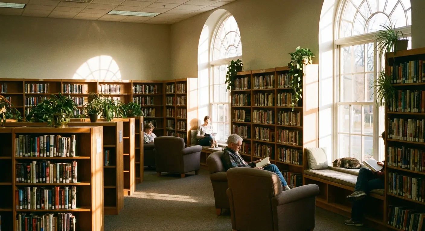 Libby app interface showing borrowed audiobooks