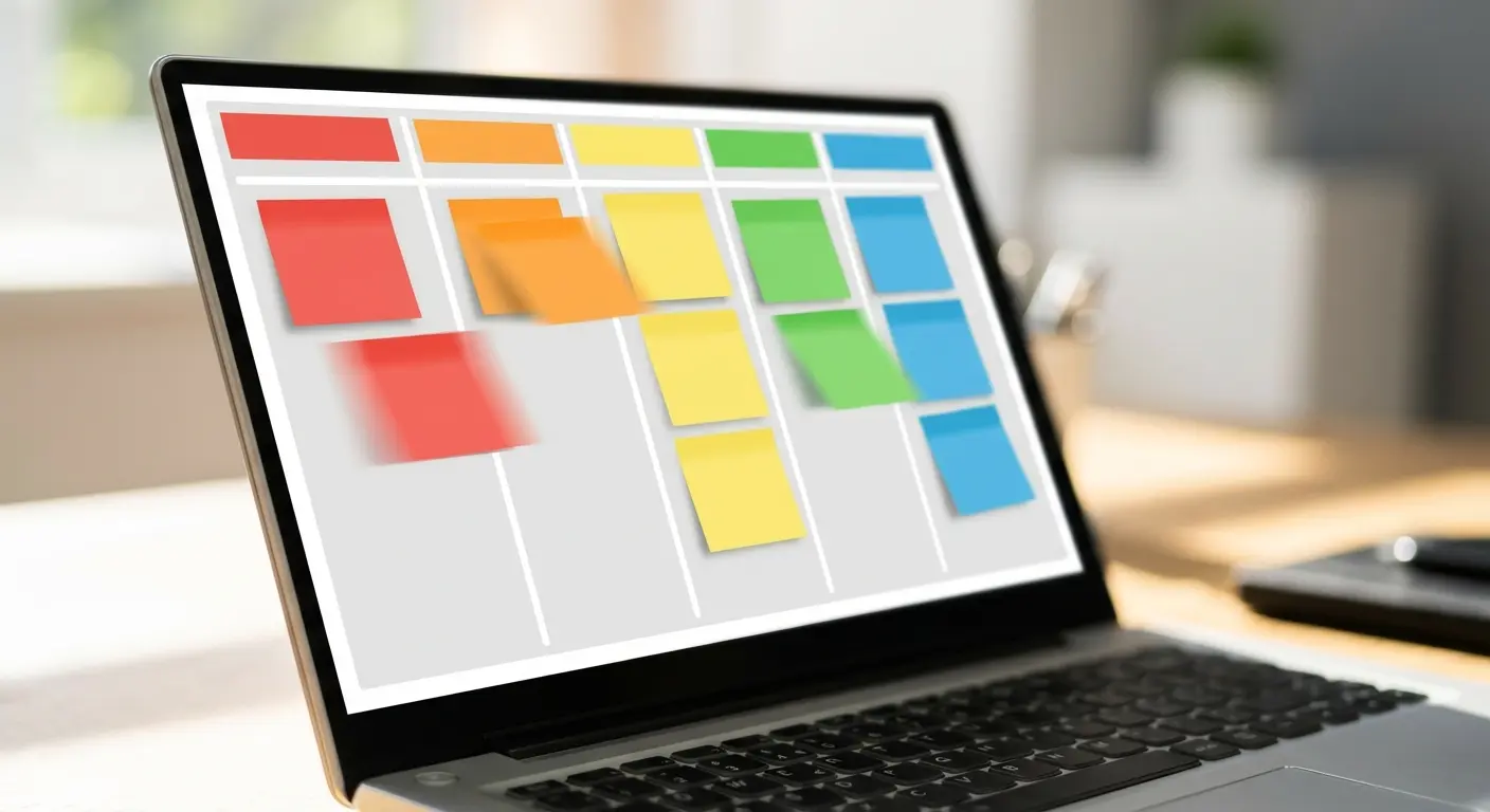 Trello Kanban board style management system