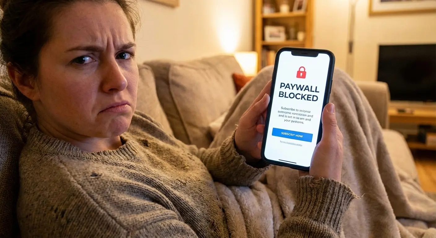 Frustrating start your free trial pop-up on a coloring app