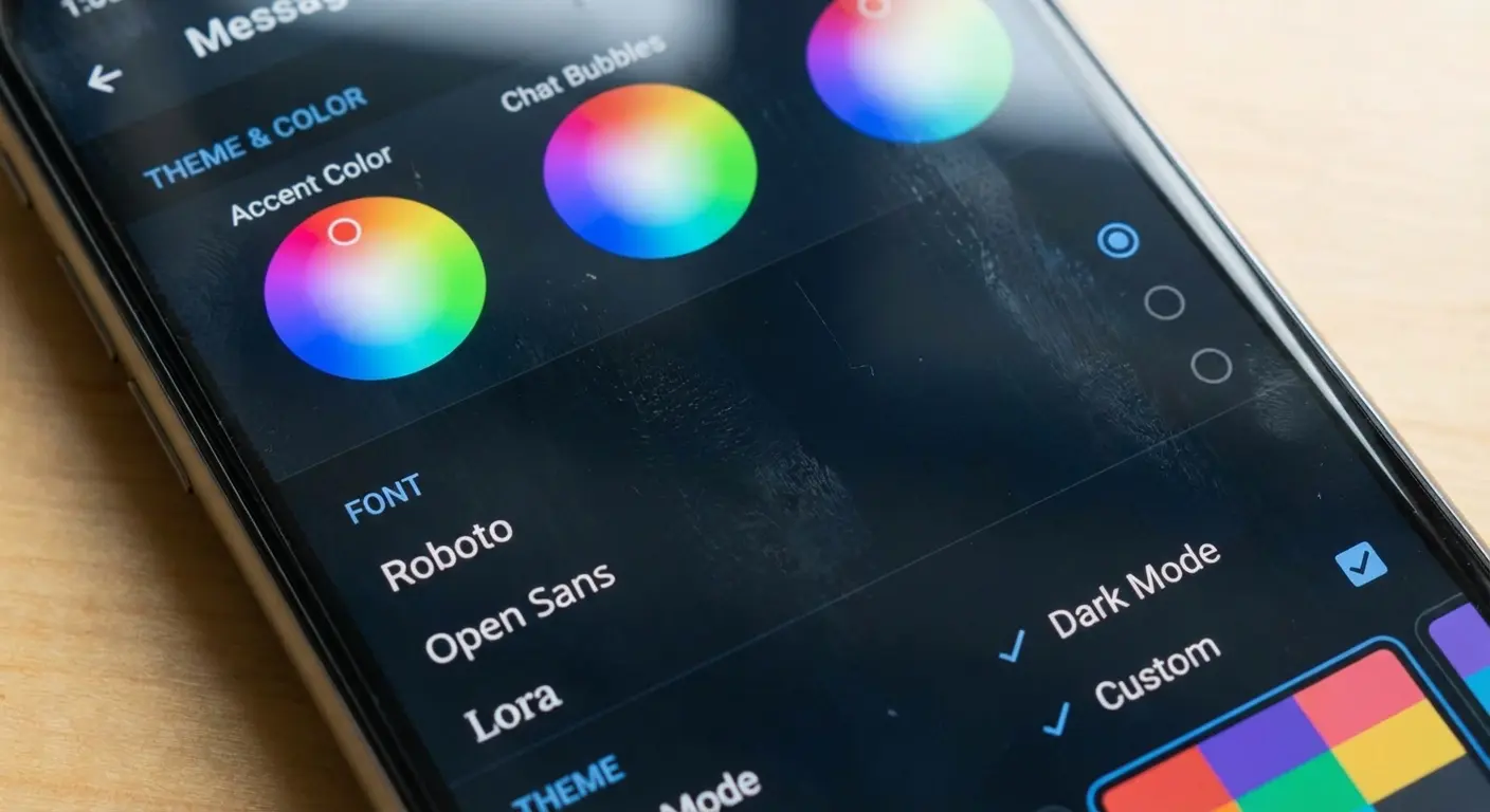 Customization options make the app feel like it truly belongs to you