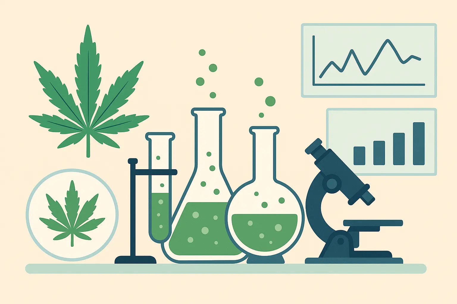 Cannabis lab testing results certificate