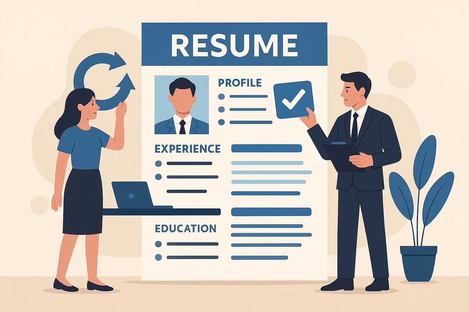 Modern resume content refresh