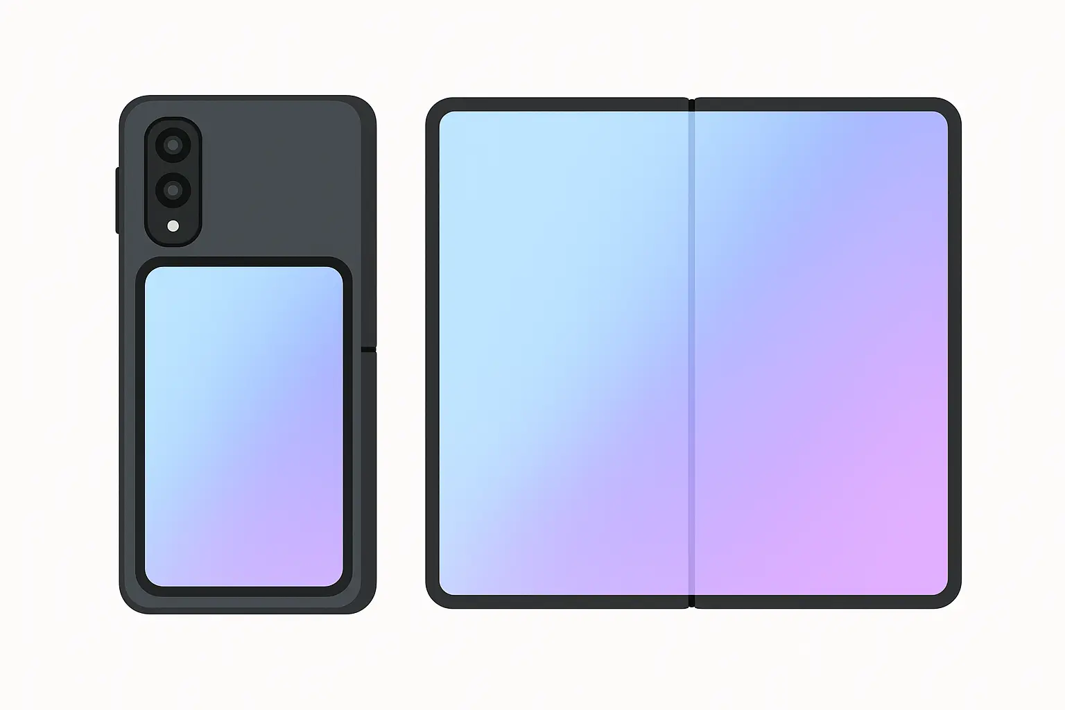 Specialized smartphones including foldable and gaming devices
