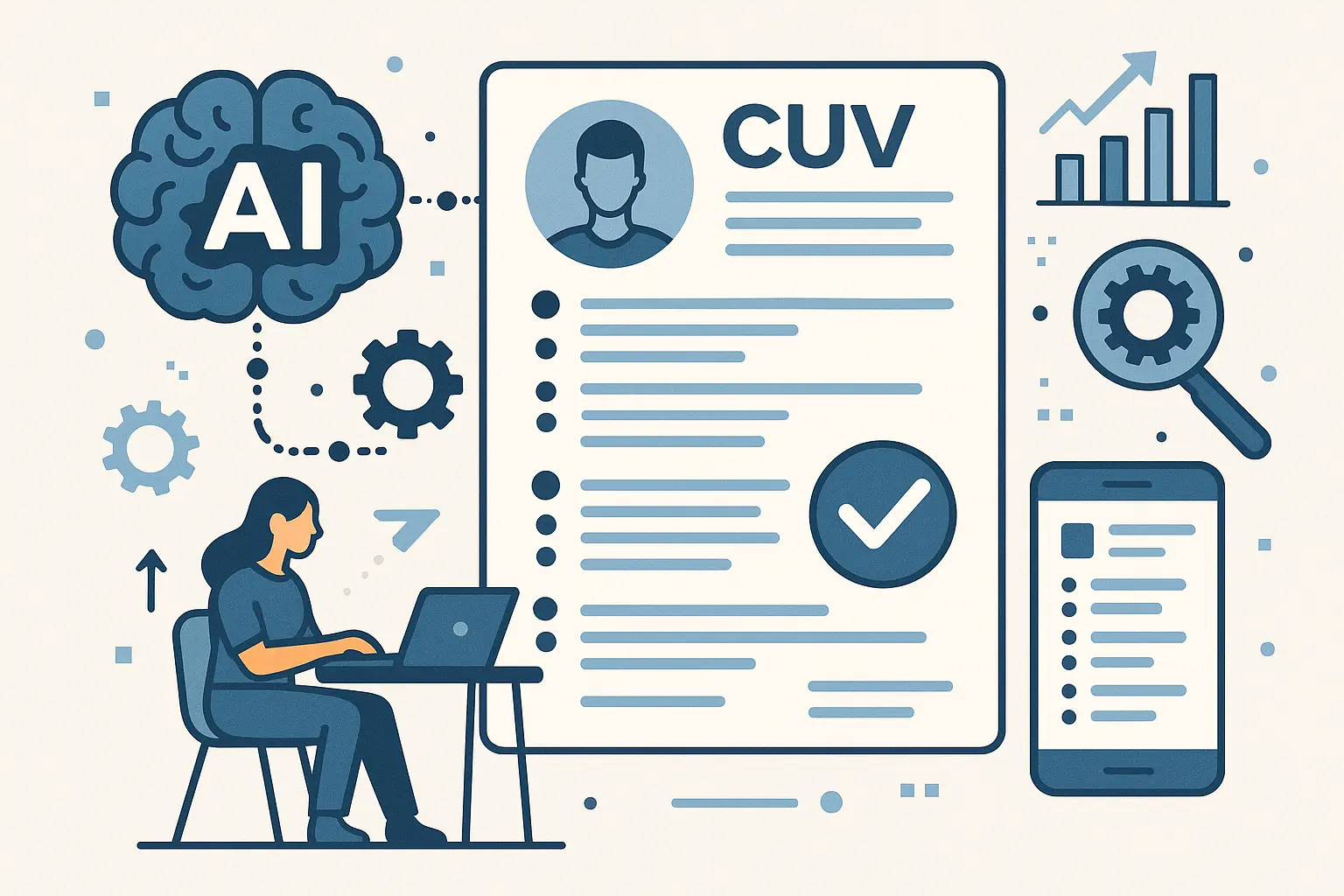 Resume Builder IQ platform interface