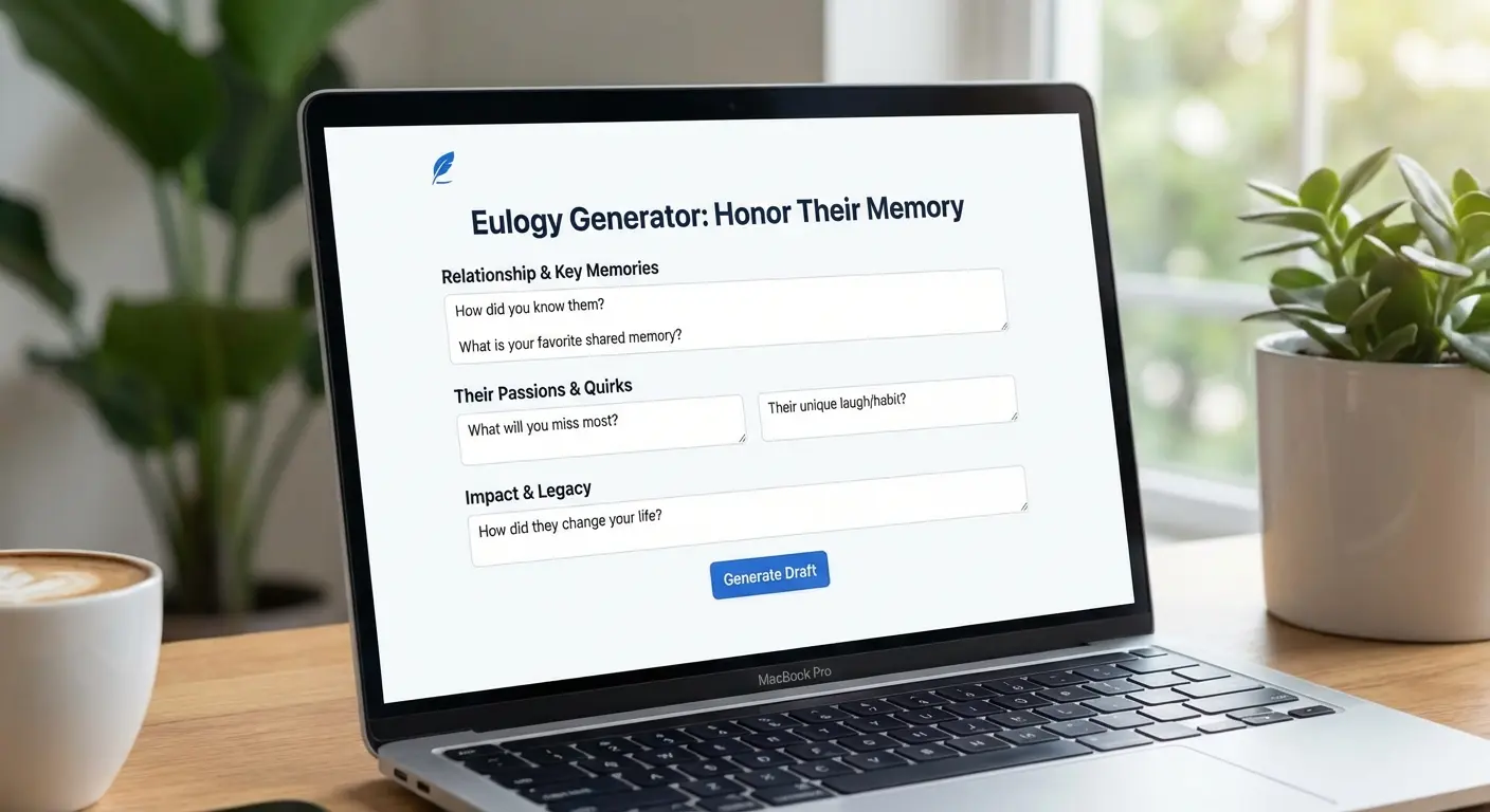 Eulogy Generator Help