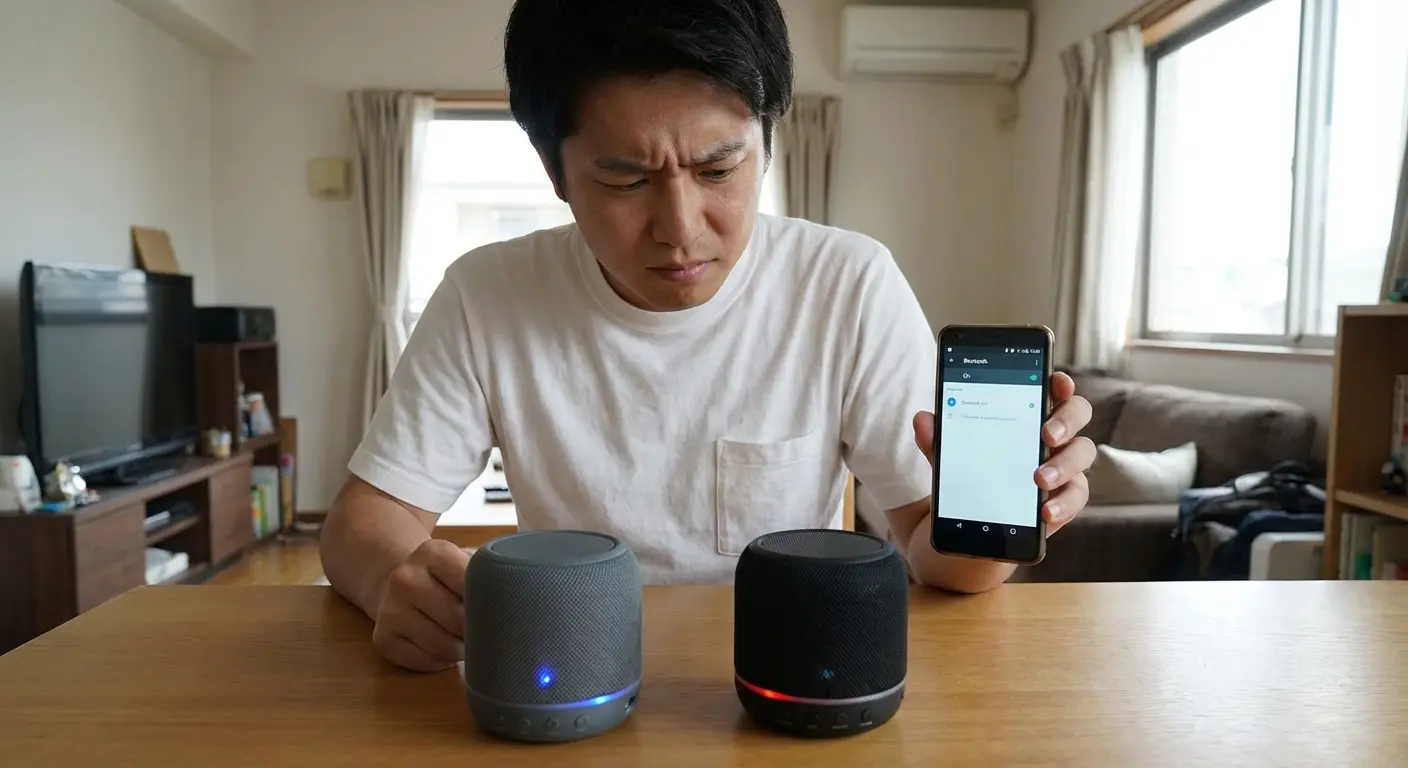 Android Bluetooth settings screen showing single device connection