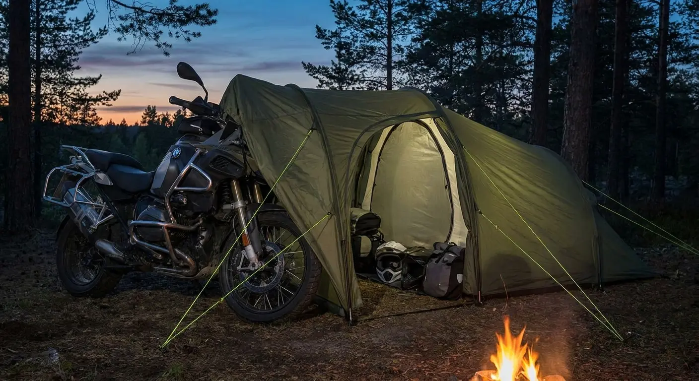 Wechsel Pathfinder tent designed for motorcycle touring