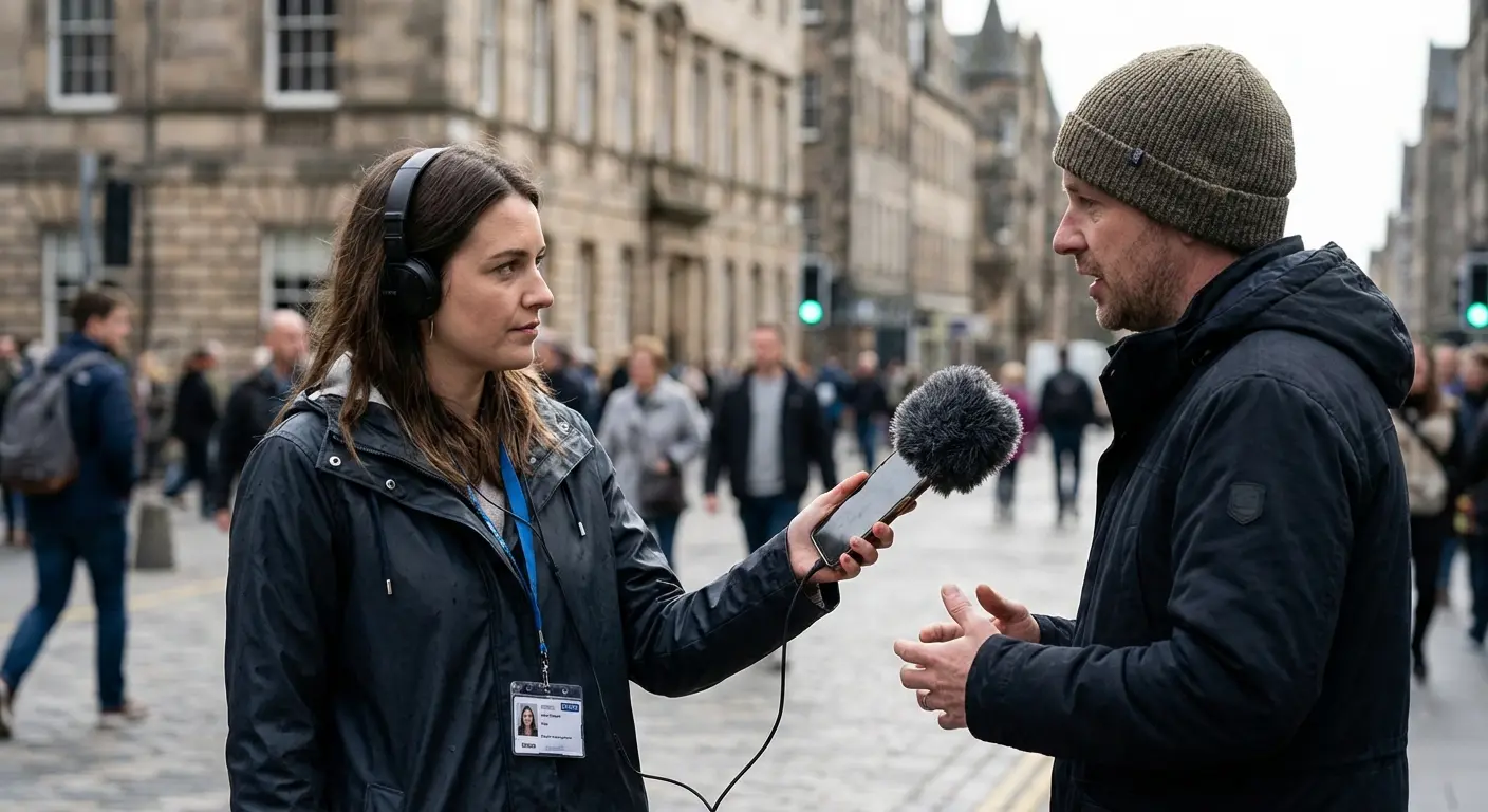 Interface of a professional audio editing app on iPhone