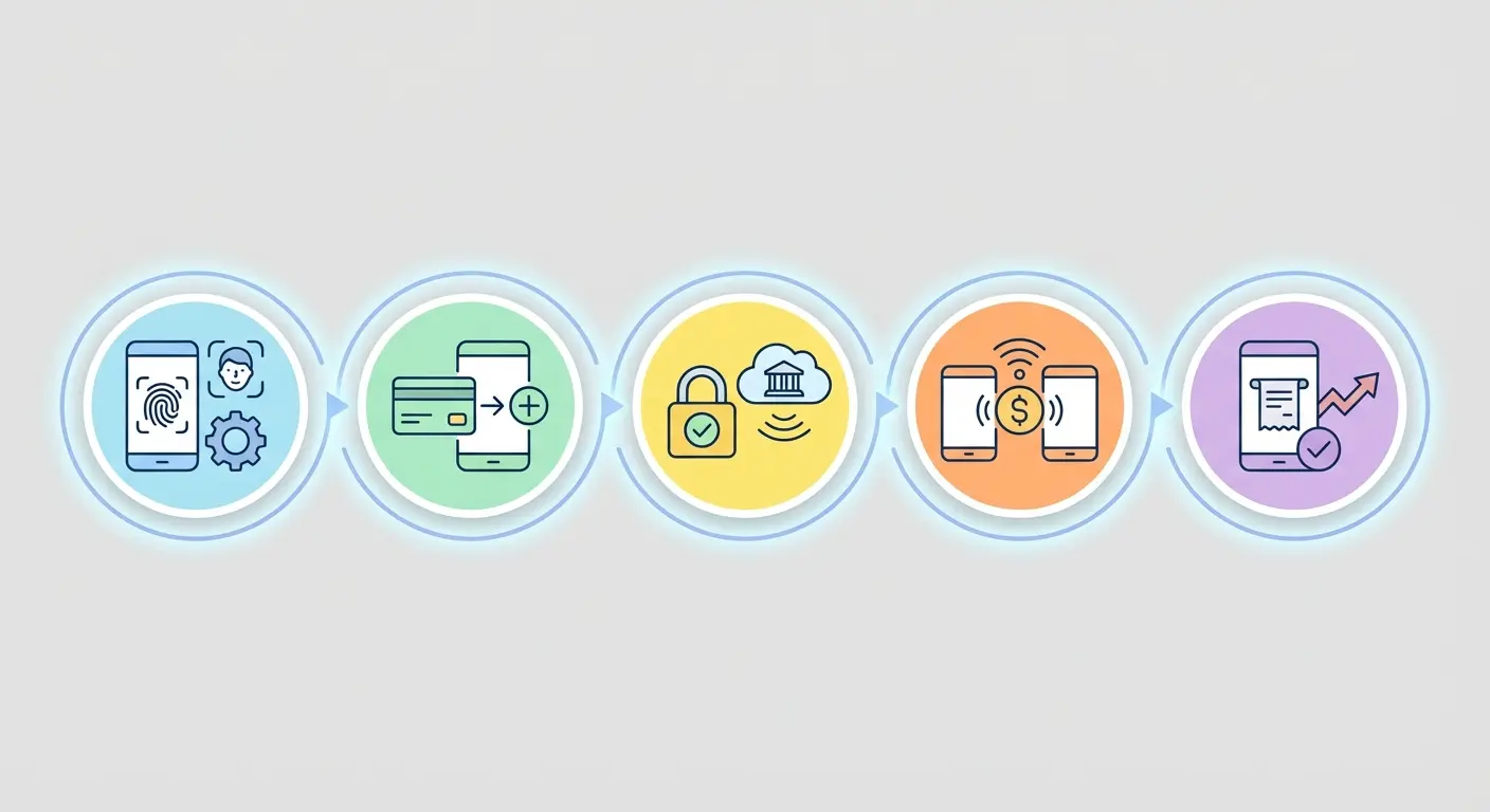 payment setup stages