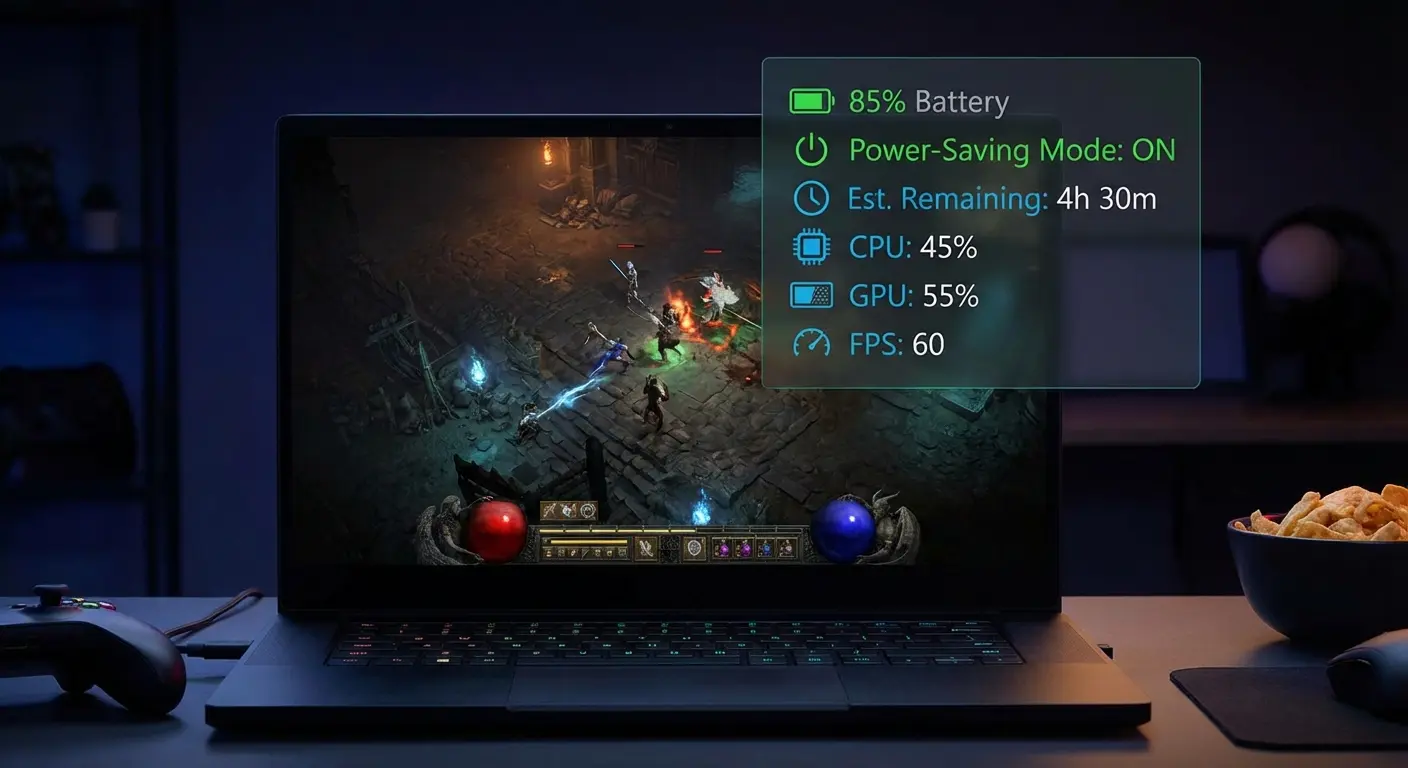 Battery-efficient gaming optimization