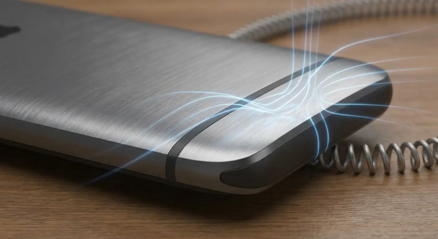 Metal phone case creating Faraday cage effect around iPhone antenna bands