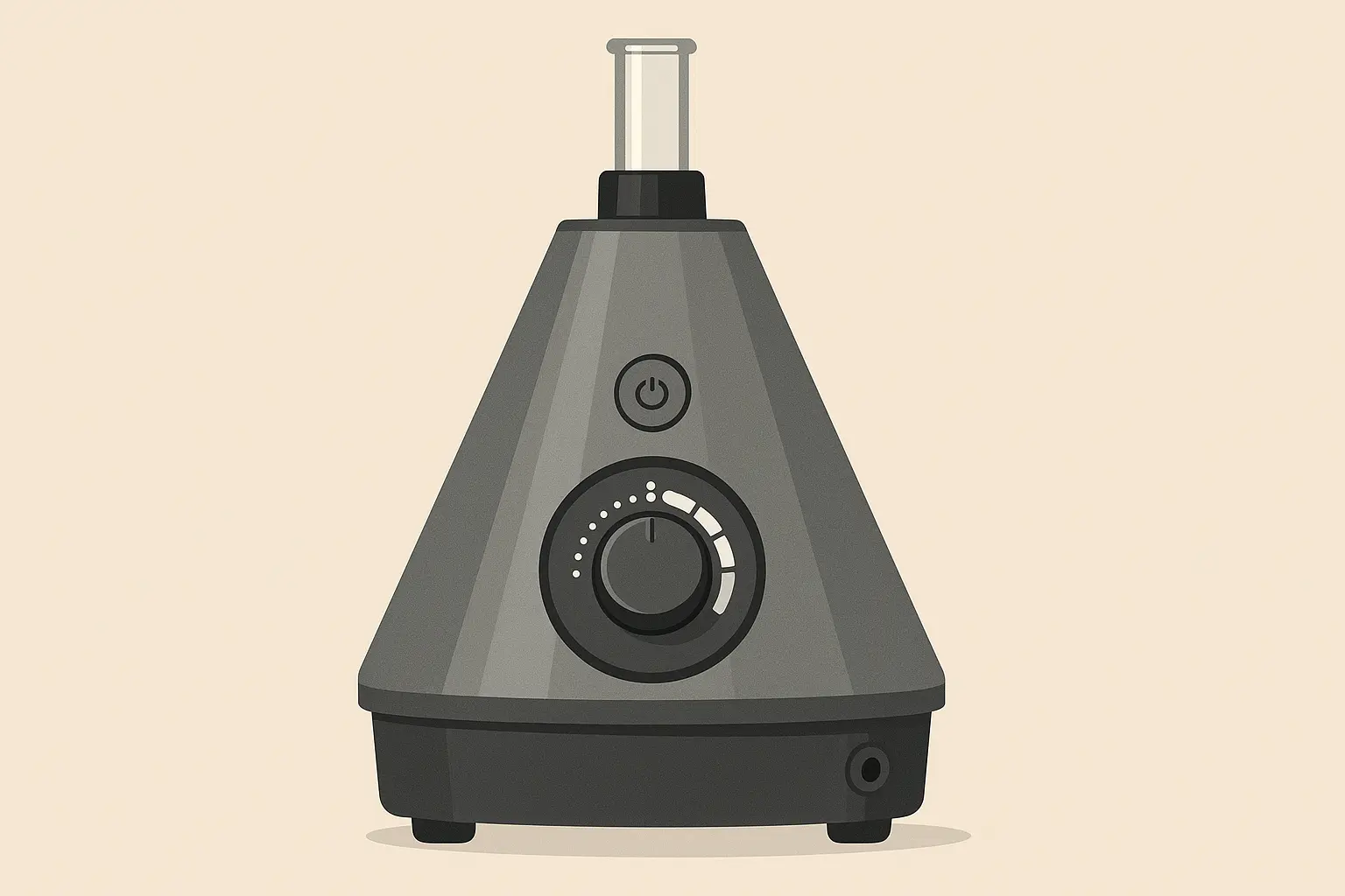 Temperature control vaporizer with Donny Burger cartridge