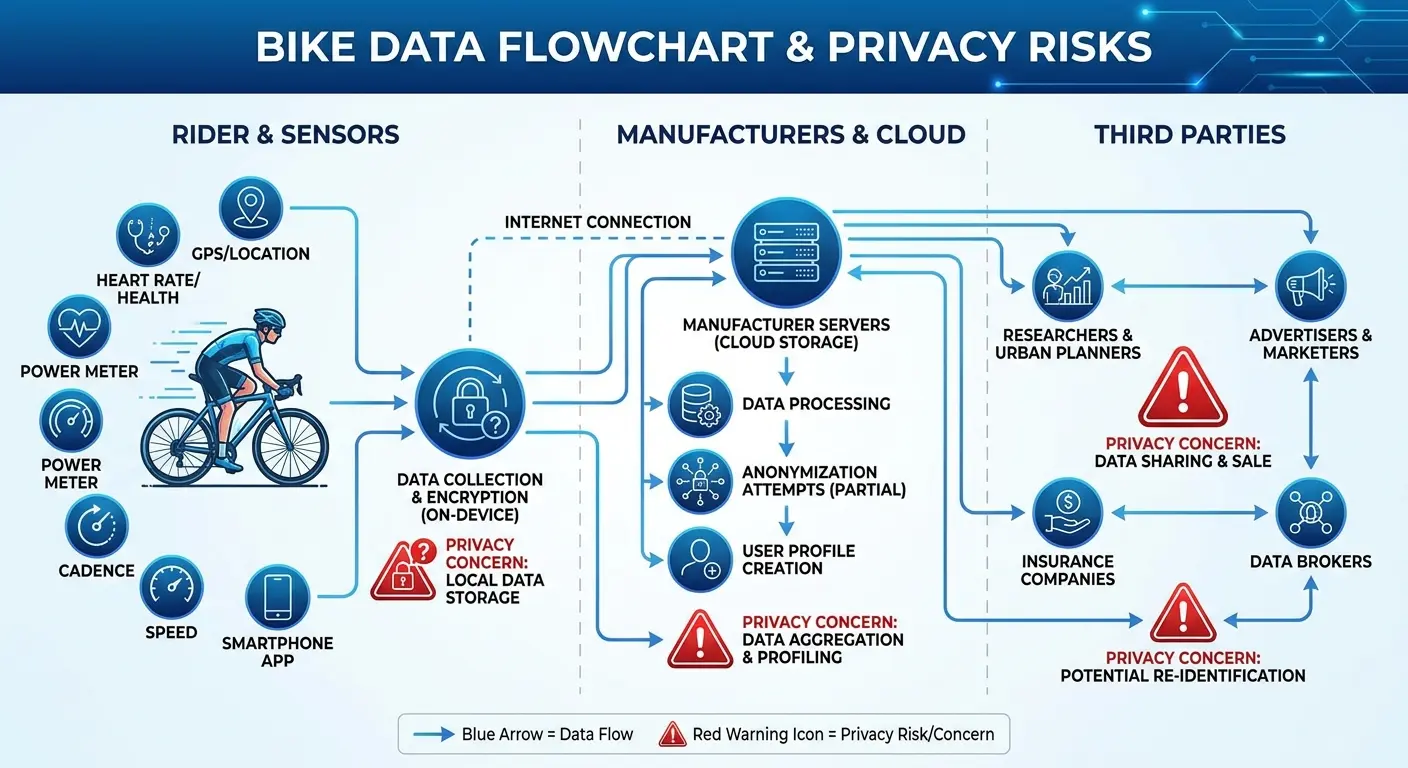 AI bike data privacy settings
