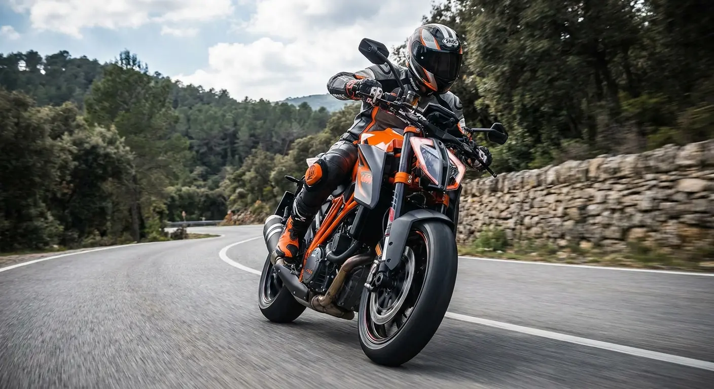 KTM Super Duke R naked sport bike