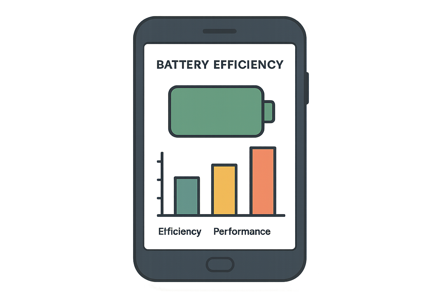 Phone performance analysis visualization