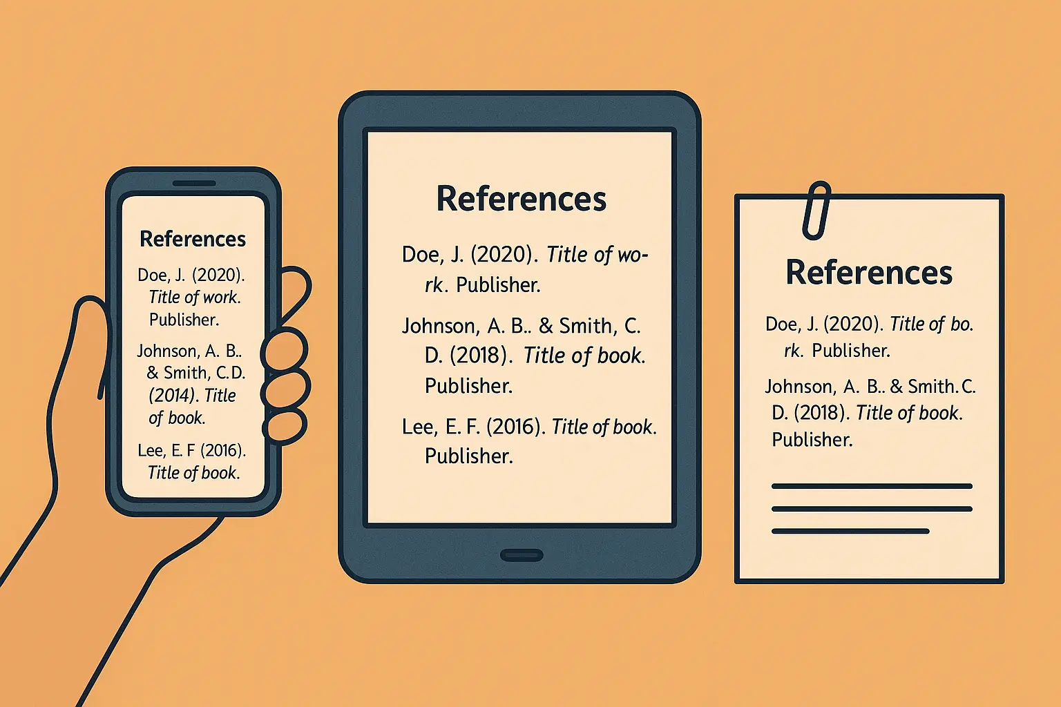 Reference page optimization across devices