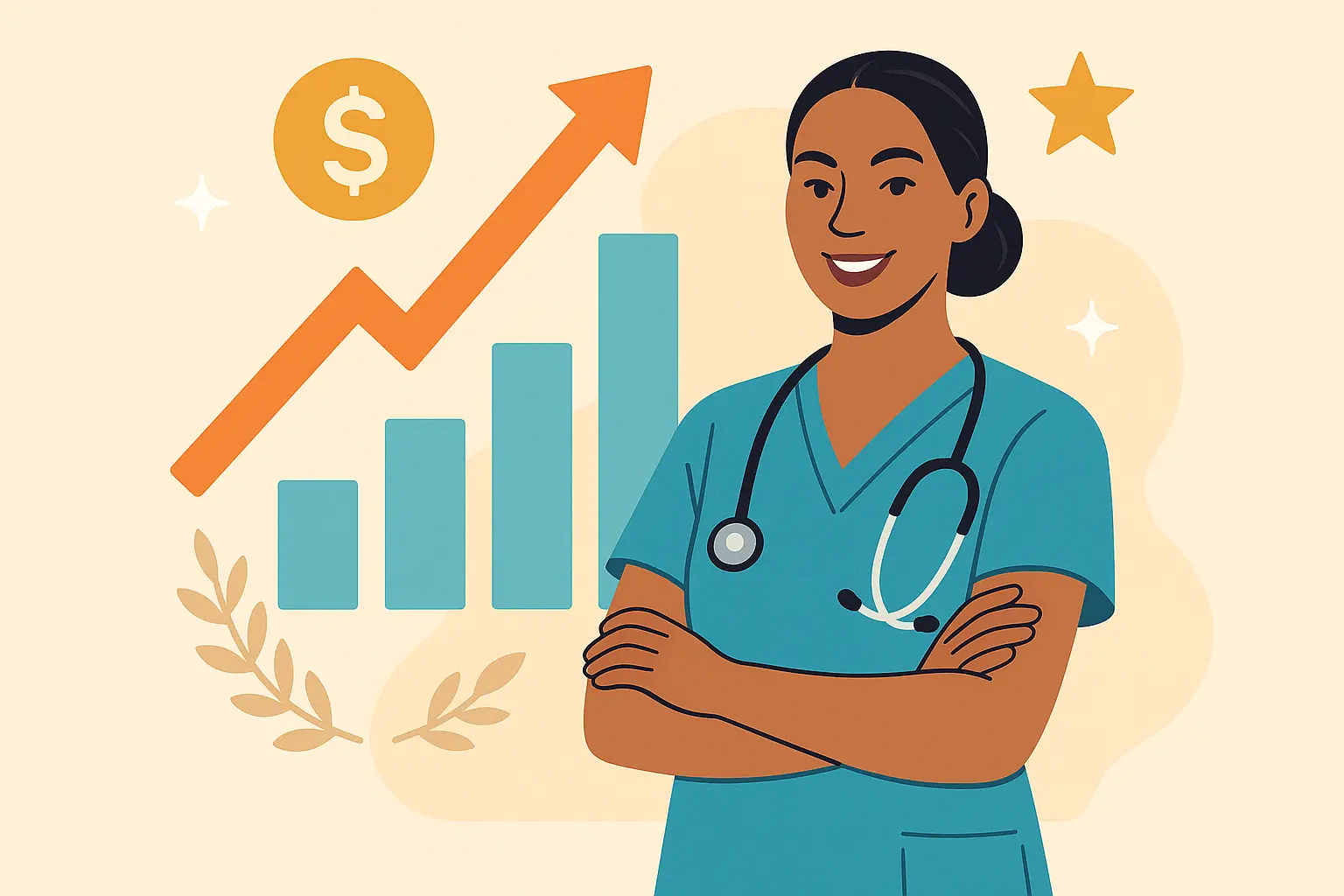 Nursing career success and salary maximization
