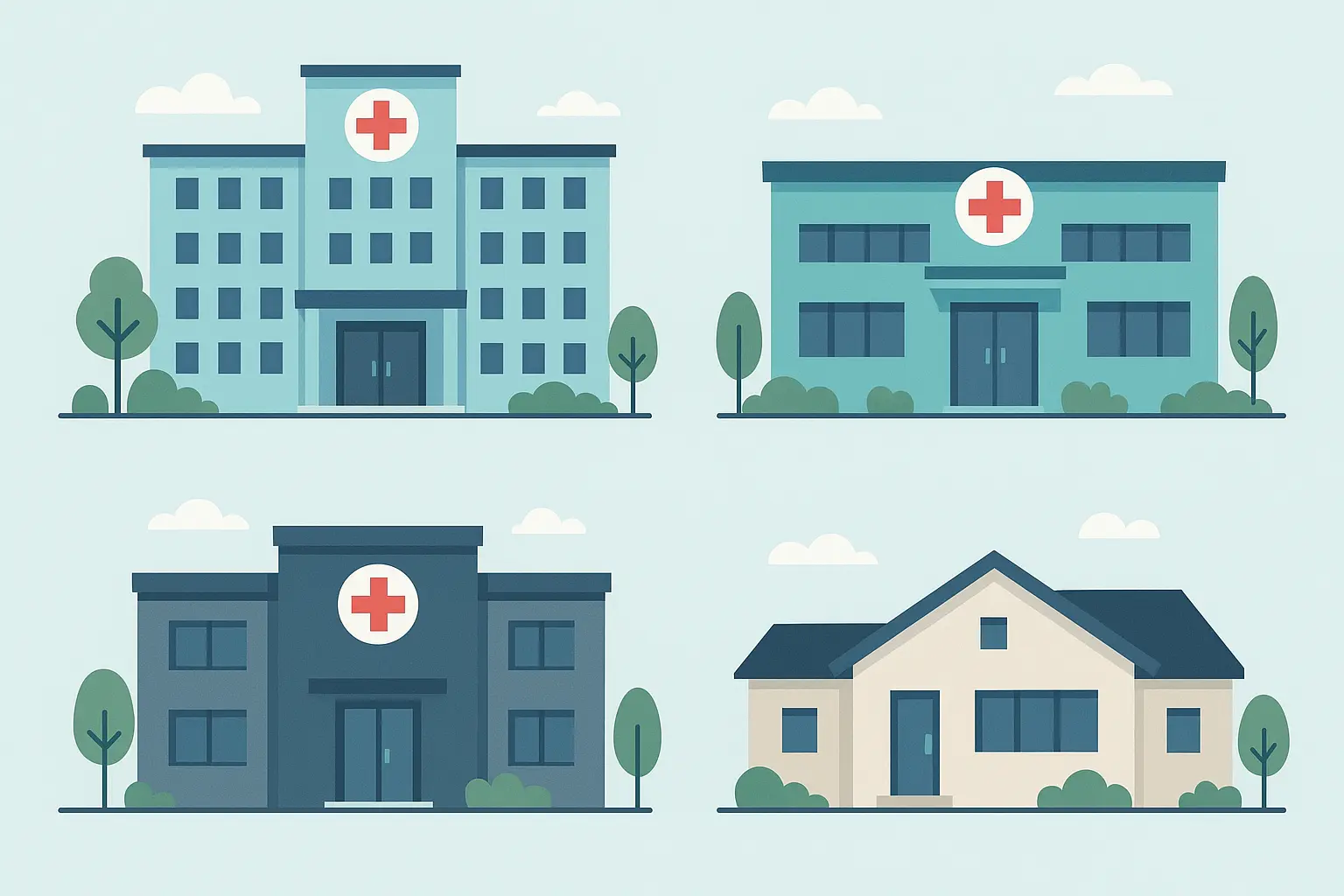 Healthcare facility salary comparison