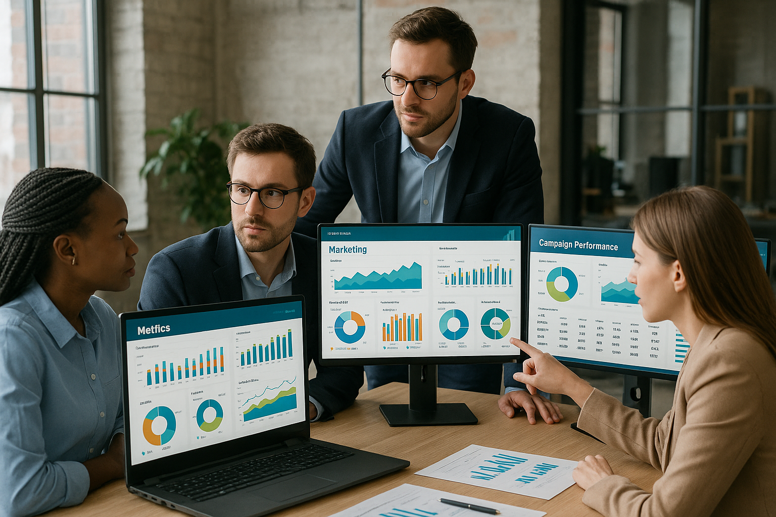 The Marketing Agency data-driven approach and attribution modeling dashboard