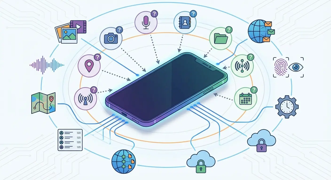 Android app permissions settings screen