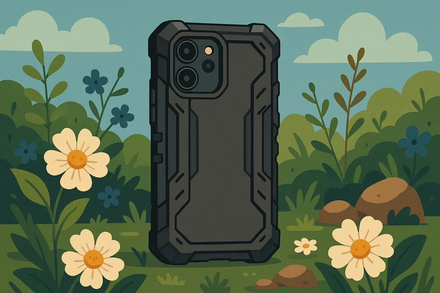 Phone protection during spring outdoor activities