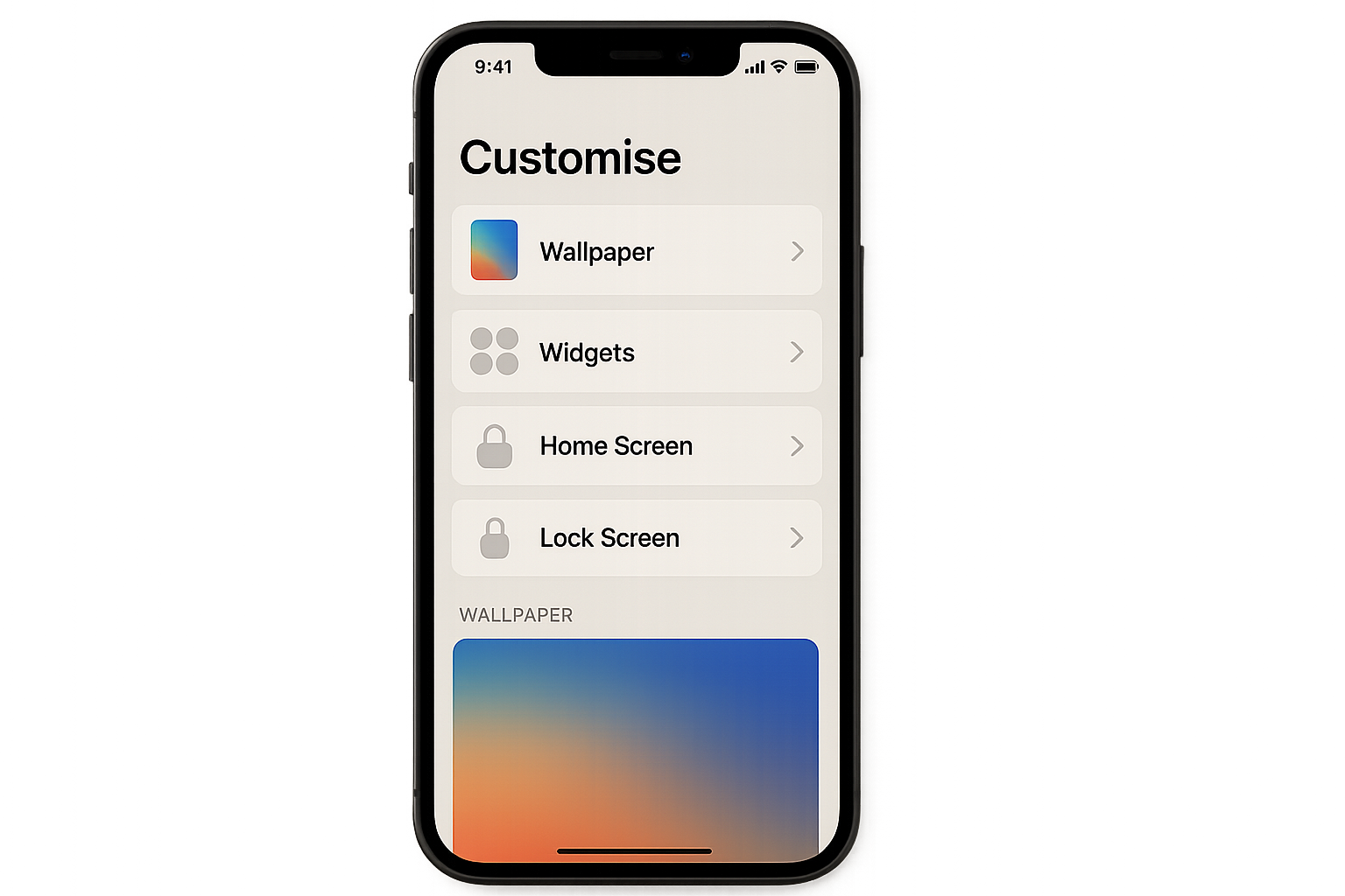 Performance analysis of wallpaper phone capabilities