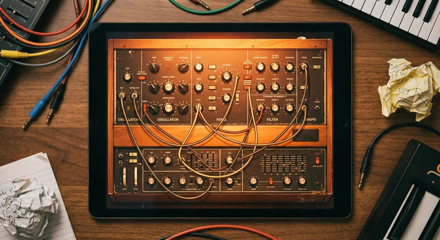KORG Gadget 2 synthesizer app interface
