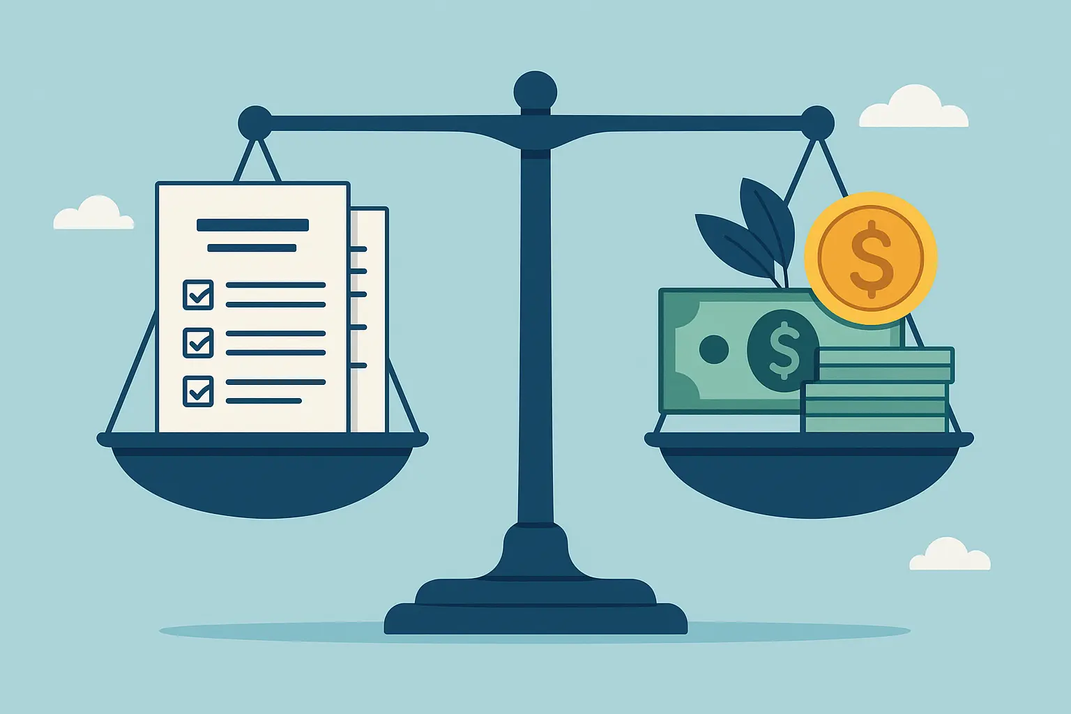 Financial calculator showing salary sacrifice tax savings calculations