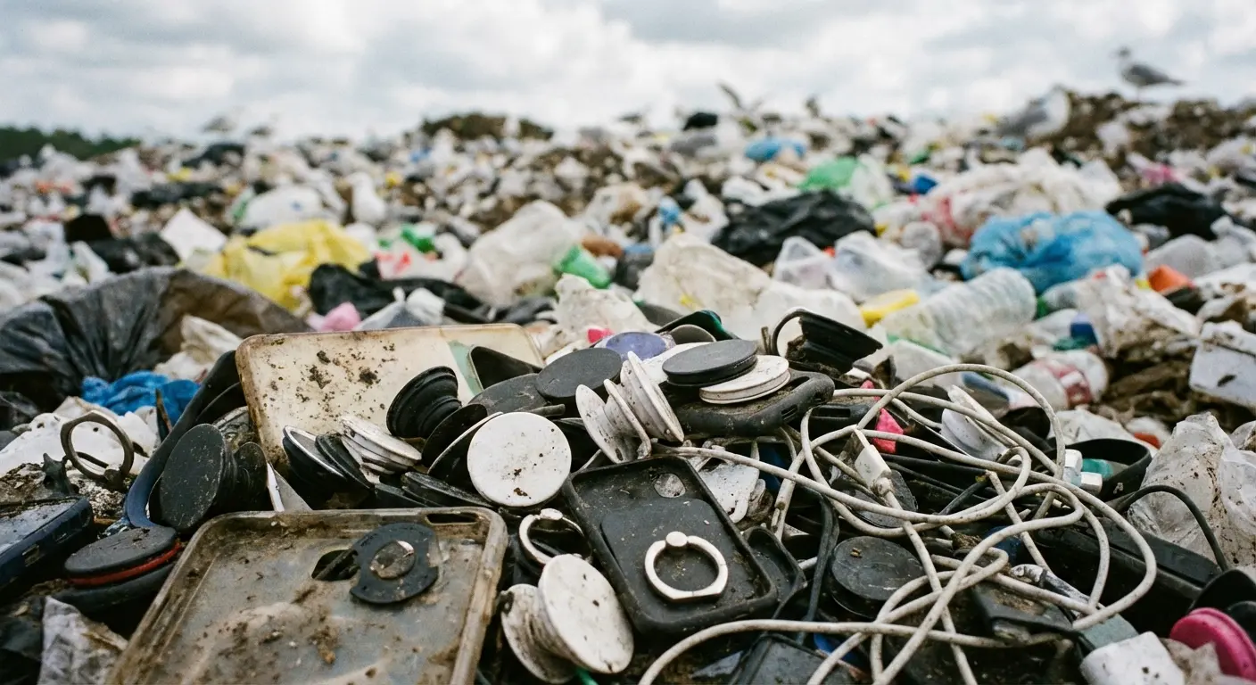 Yeah, I kept all my dead phone grips for this photo