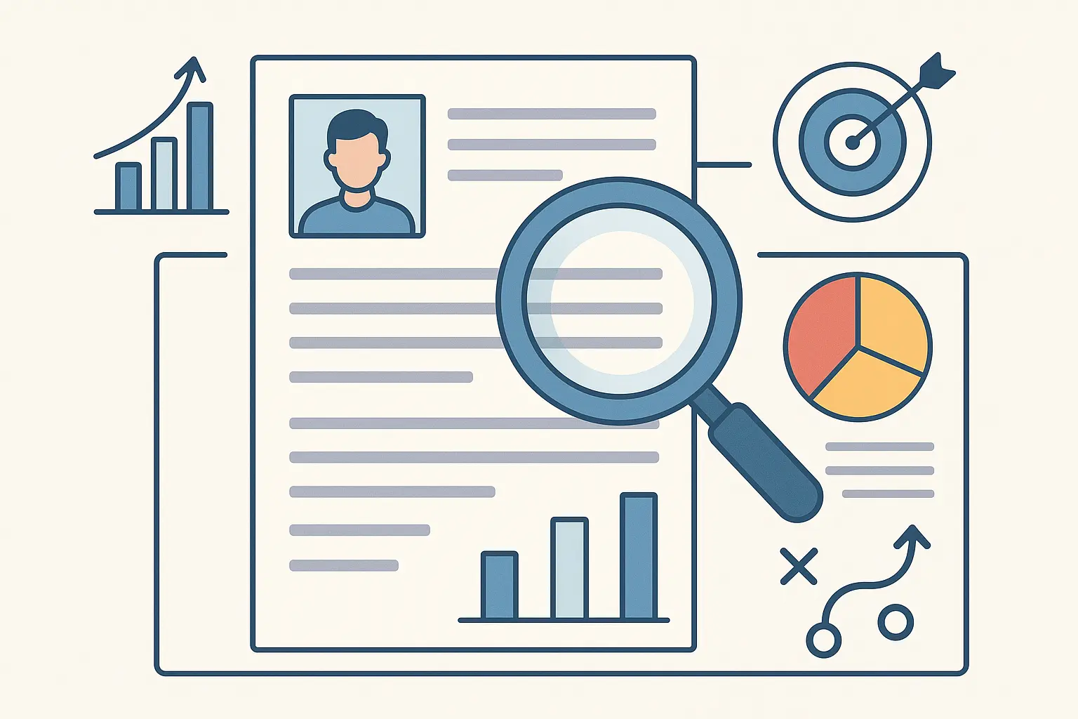 Executive resume analysis and breakdown