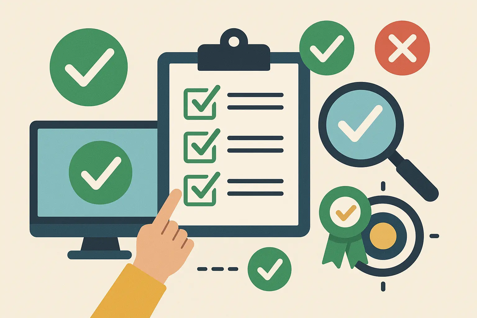 Accuracy validation process and quality control measures