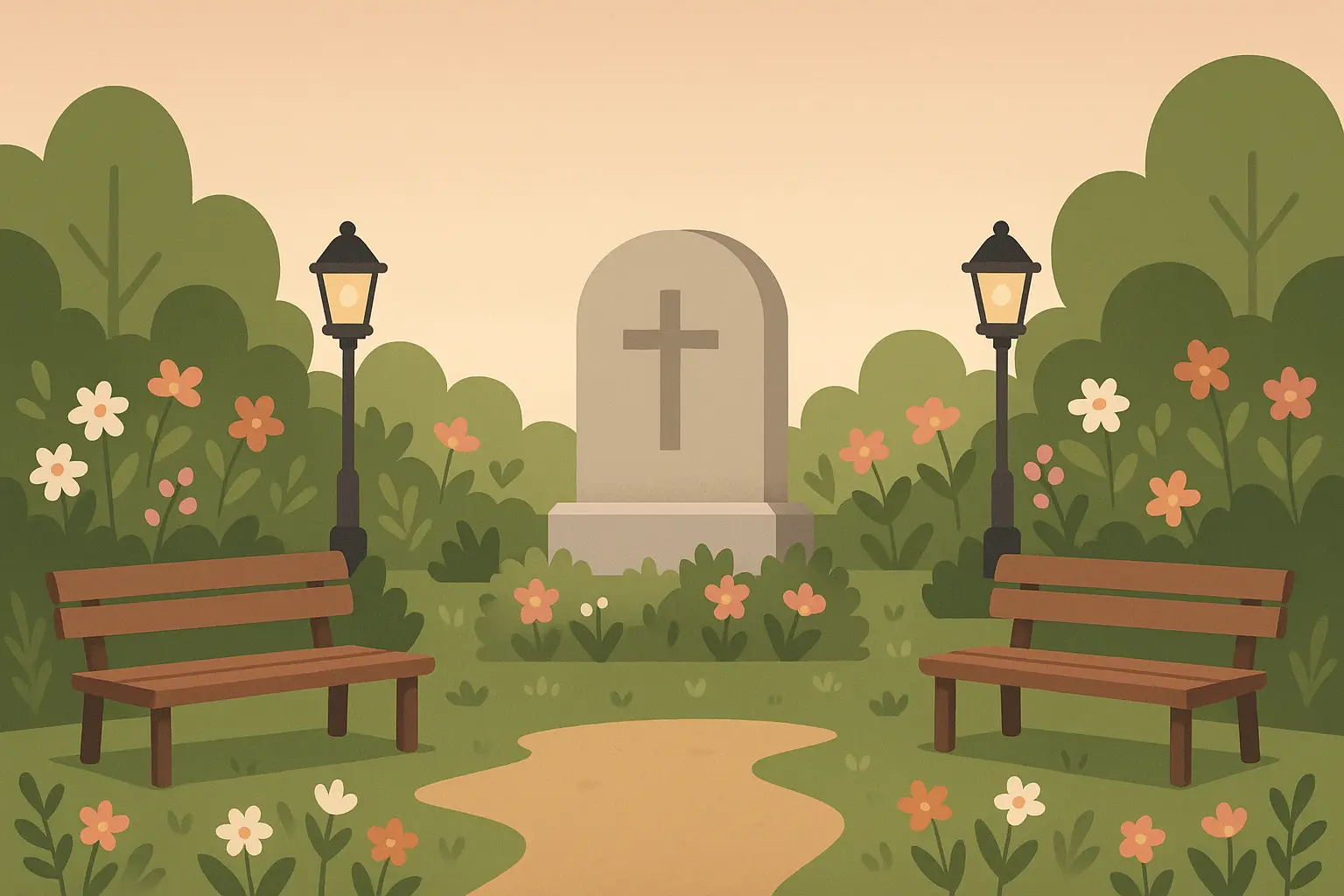 Family gathered together honoring grandmother's memory
