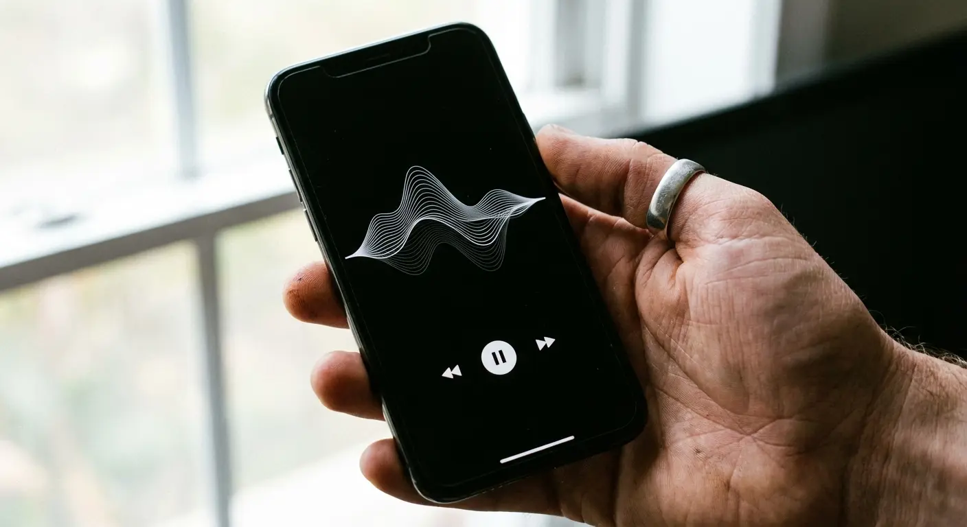 BookPlayer app organizing DRM-free audiobook files