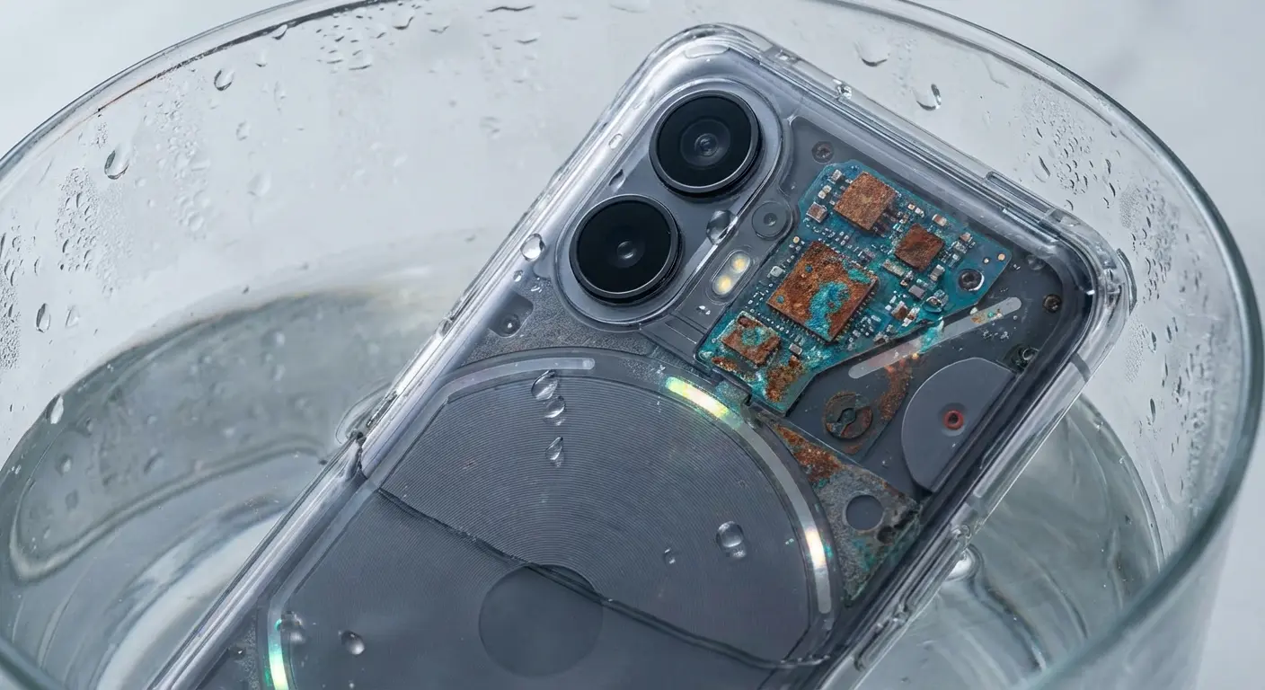 Phone water damage repair diagnostic