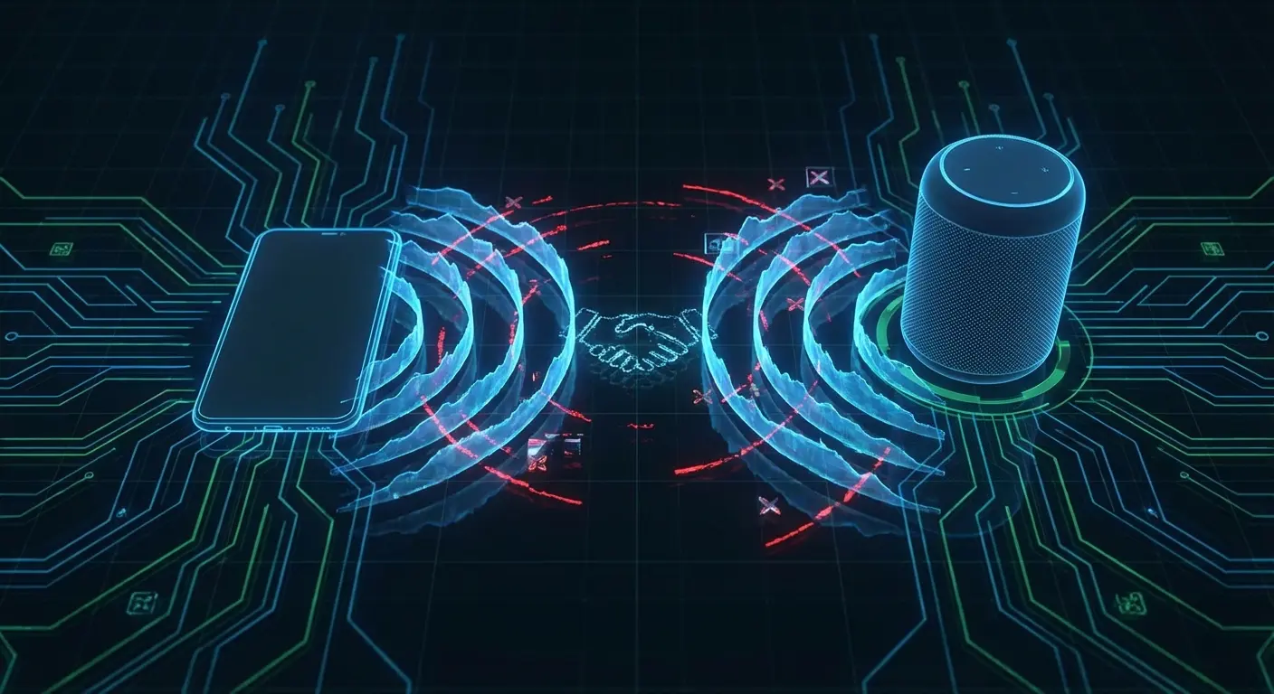 Bluetooth device handshake connection process