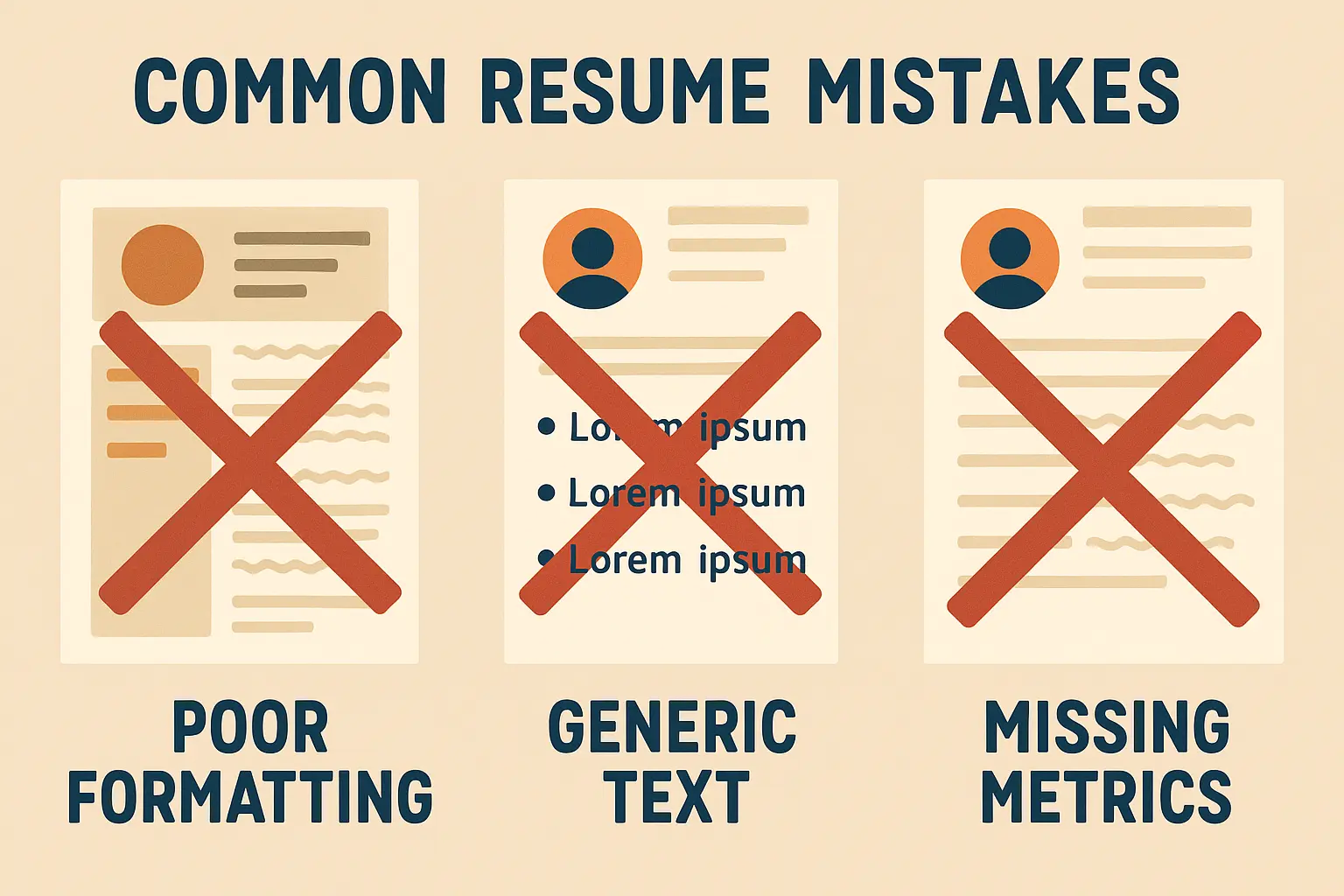 Common customer service resume mistakes