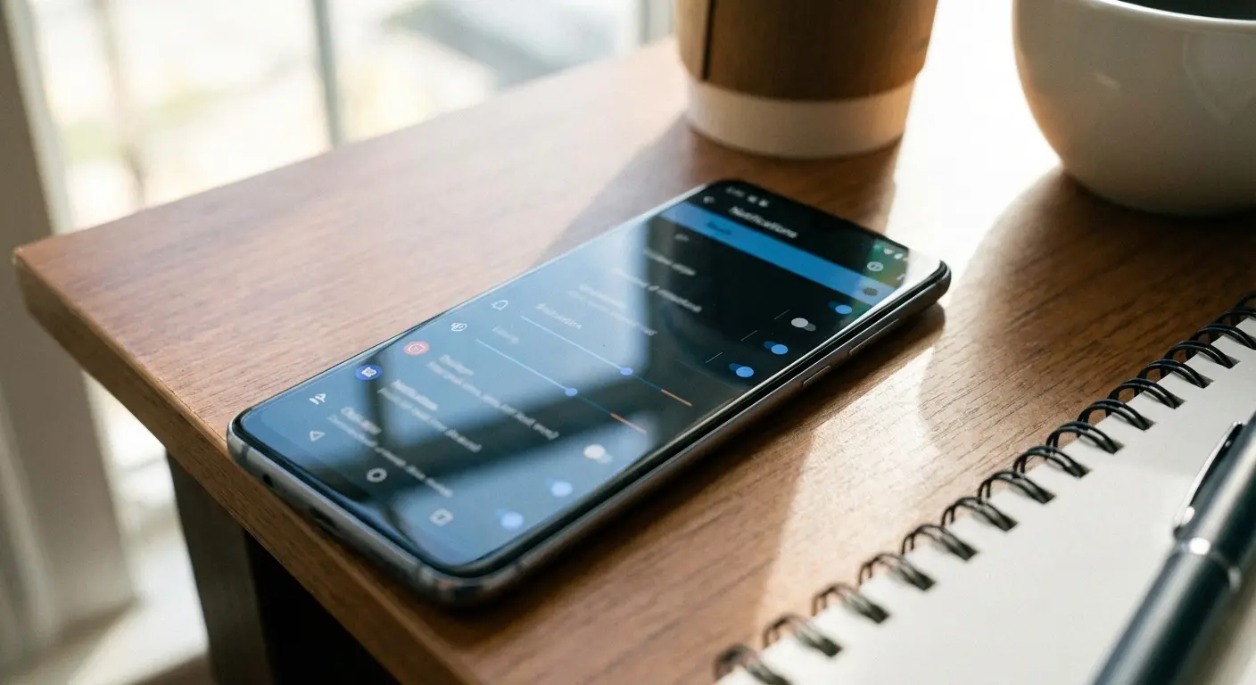 Avast notification settings configuration screen